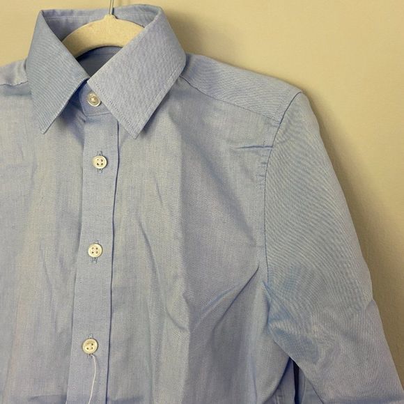 NWT NORDSTROM Blue Azurite Button Down‎ Dress Shirt - Picture 3 of 7